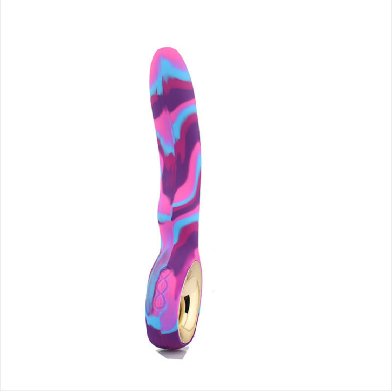 Whale Camouflage Vibrator USB Charging Silicone Rod
