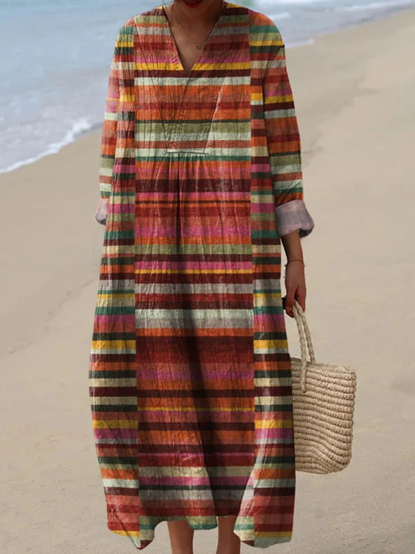 Women's Elegant Chic Loose Mid-length Dress