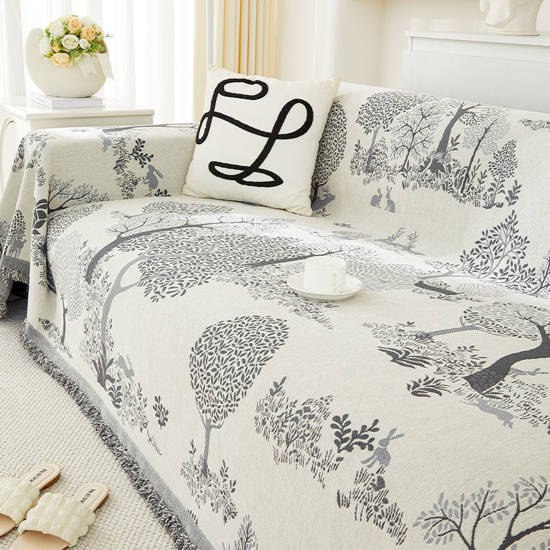 Plant Flower Sofa Cover All-inclusive Universal