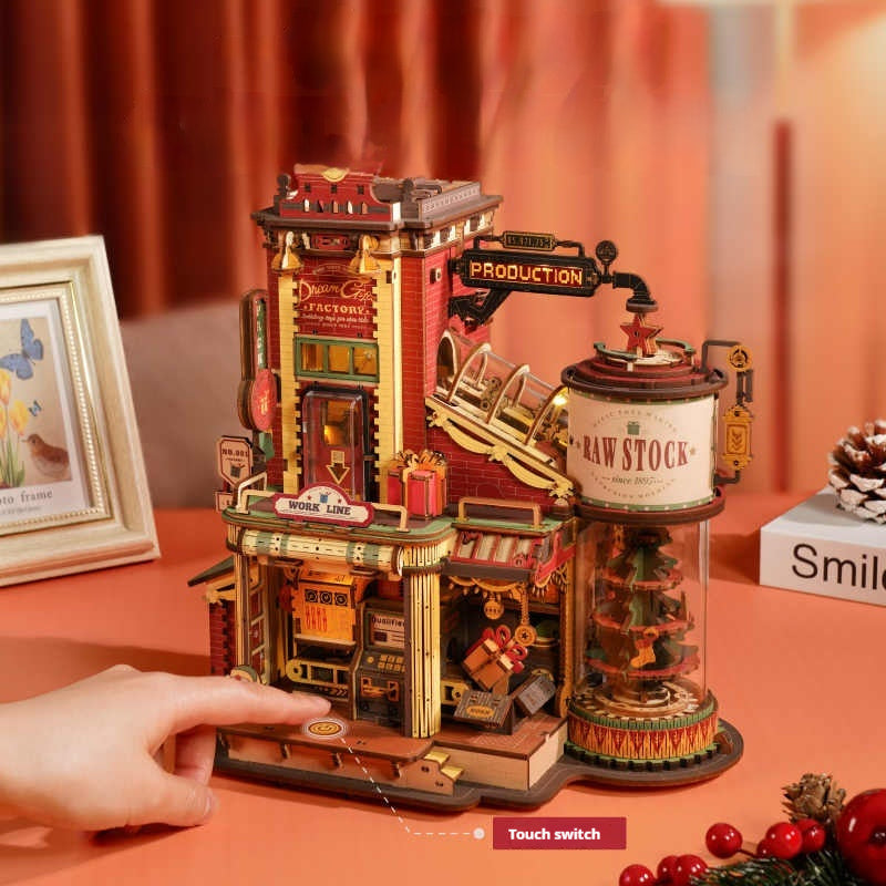 3D Puzzle Wooden Assembly Block Toy