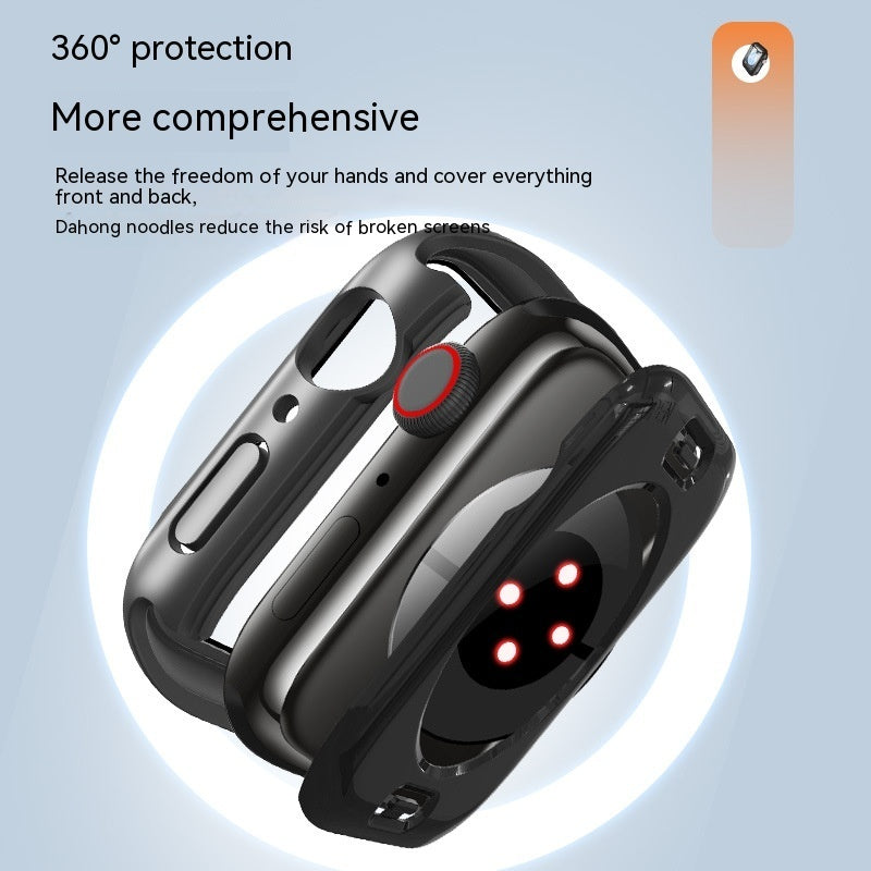 Waterproof Watch Case Full Cover Film Integrated Protective Cover