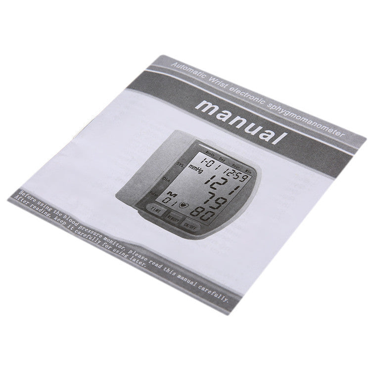 Electronic Blood Pressure Instrument Wrist Type