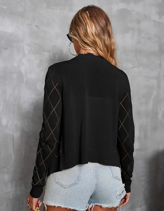 A Cold-themed Cardigan Top