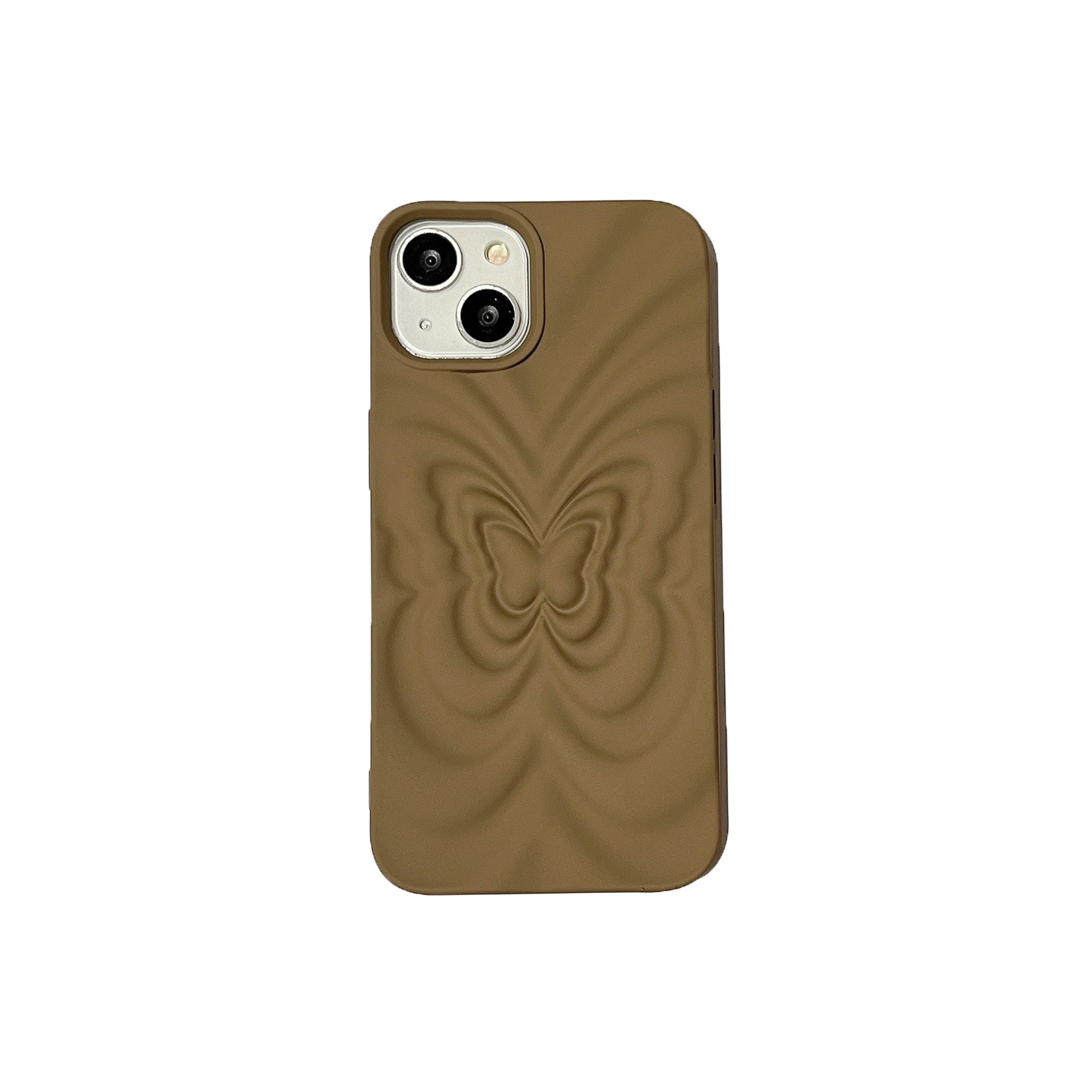 Solid Color Pleated Butterfly Suitable For Phone Case