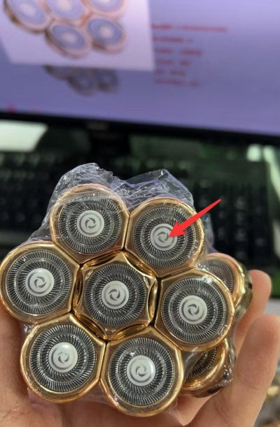 Digital Six-bit Electric Shaver Head Hair Clipper