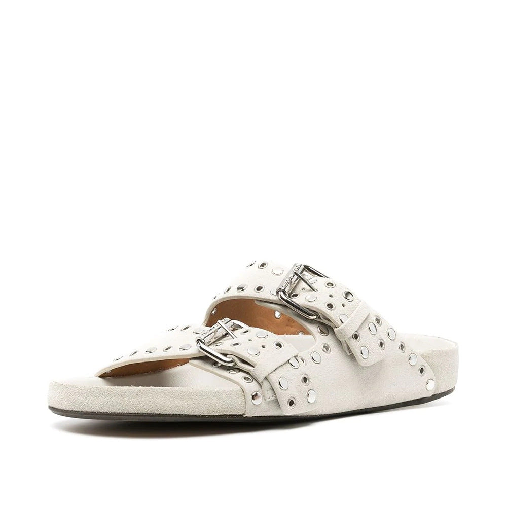 Platform Buckle Stud Ladies Sandals