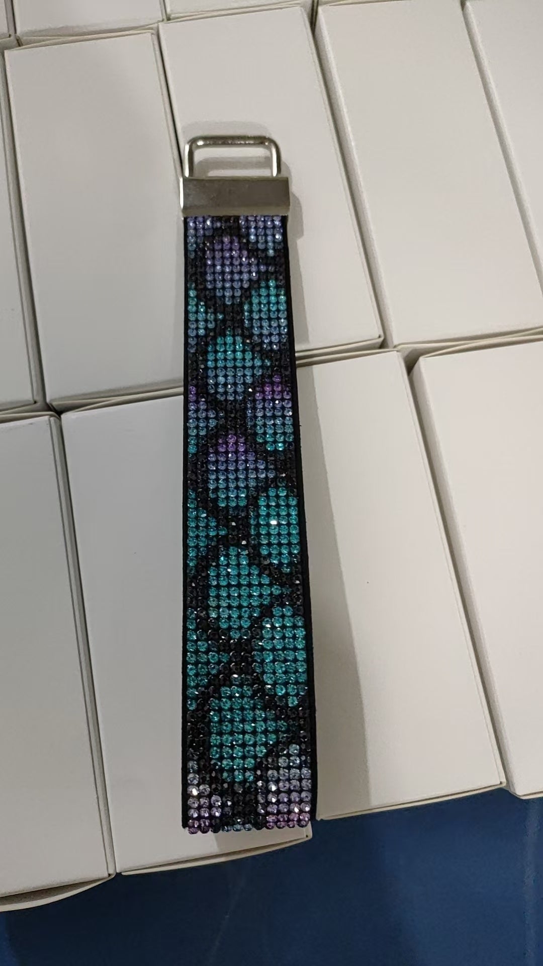 Crystal Rhinestone Diamond Coin Purse Sling