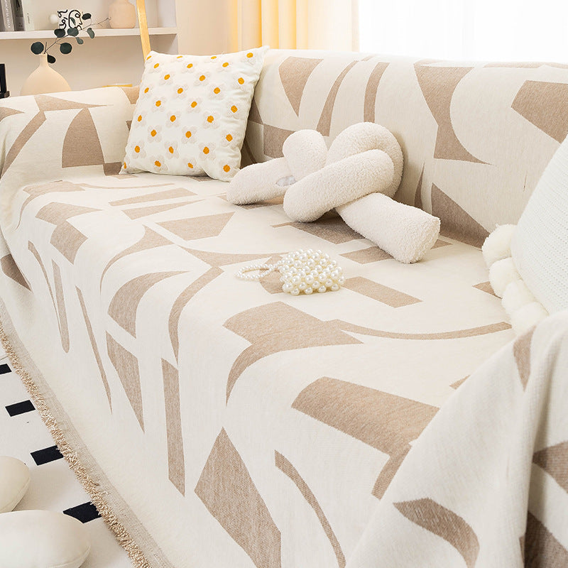 Sofa Cover Chenille Office Non-slip Cloth