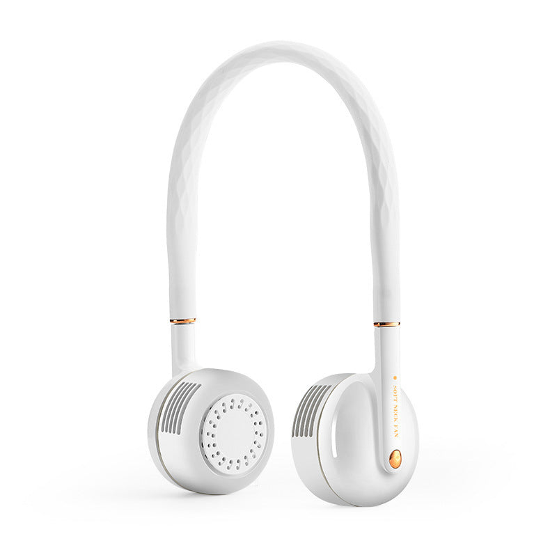 Turbo-type Hanging Neck Fan Lazy Portable Student Mute Handheld