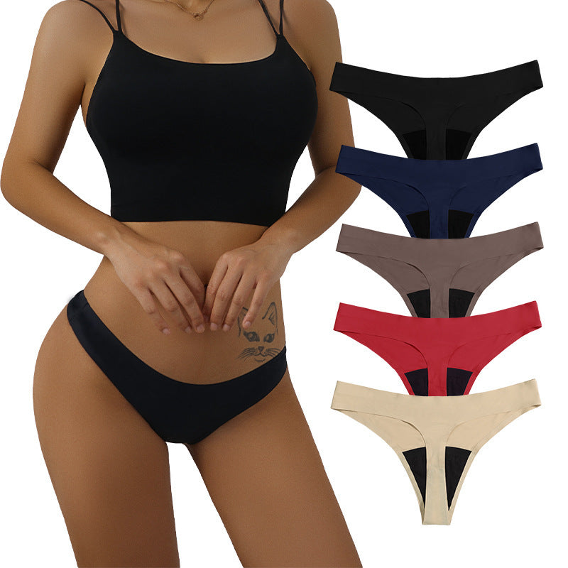 Women's Low Waist Seamless Physiological Underwear