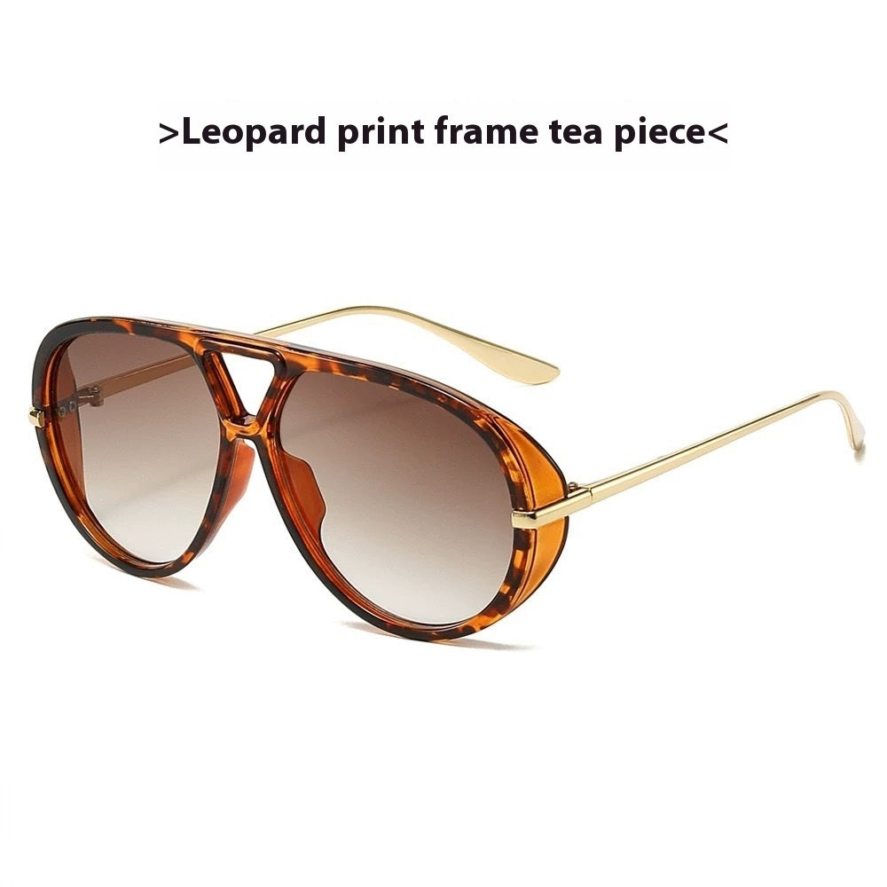 Street Shot Large Frame Slim Look Women's High-end Sunglasses