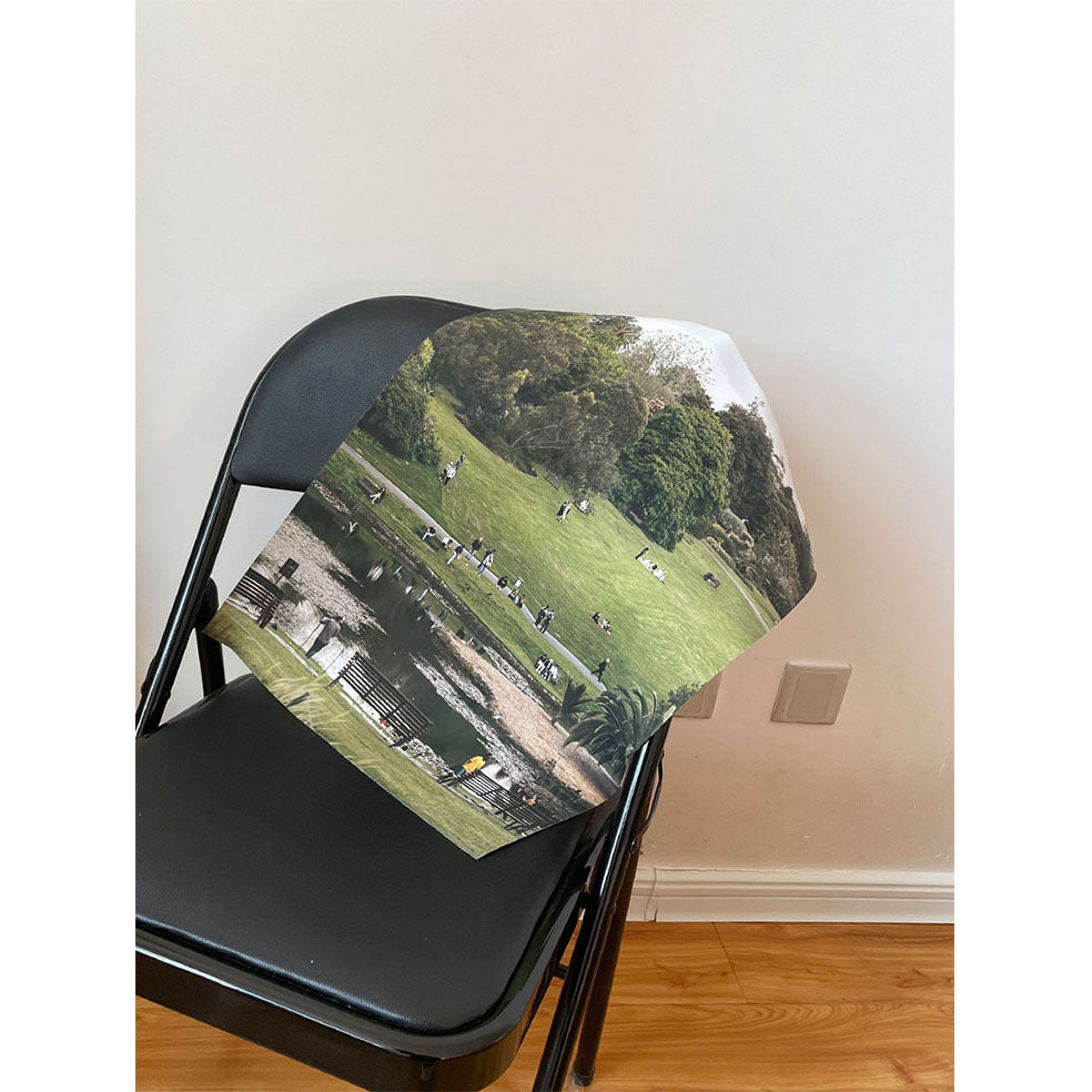 Lawn Park Bedroom Room Background Layout Decorative Painting