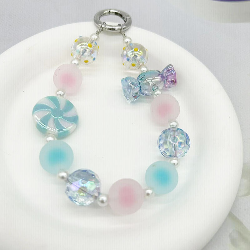 Acrylic Hand Painted Candy Illusion Pendant