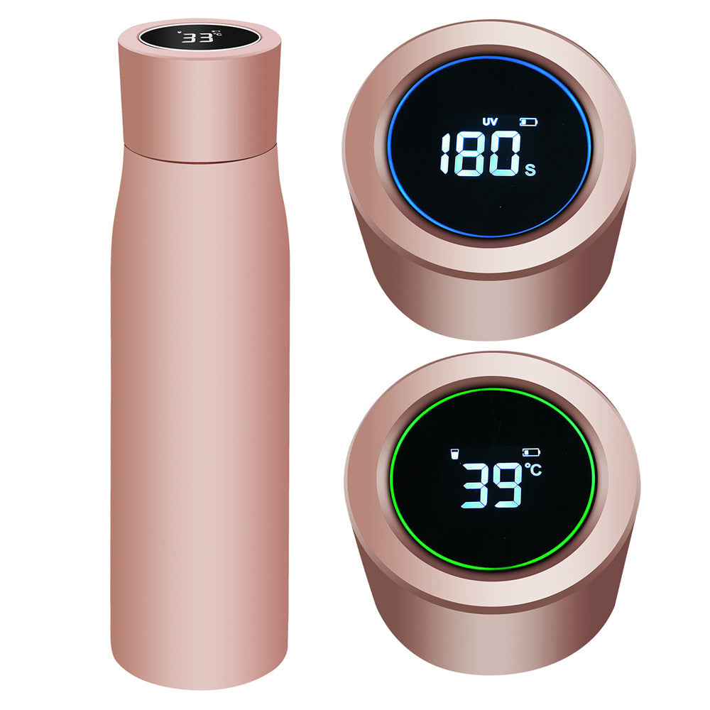 LED Temperature Display Intelligent Fitness Water Cup UVC Ultraviolet Sterilization
