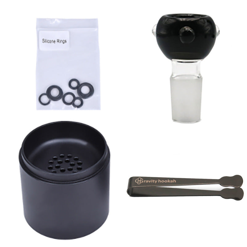 New Transparent Glass Gravity Hookah