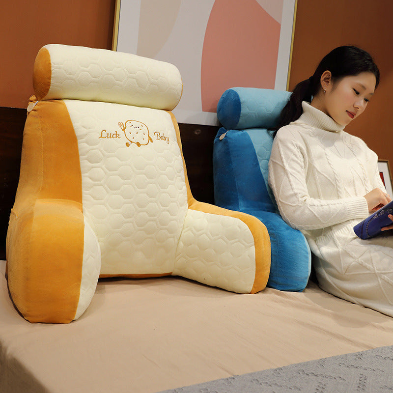 Winter Latex Heightened Pillow Bedside Soft Upholstery Cushion