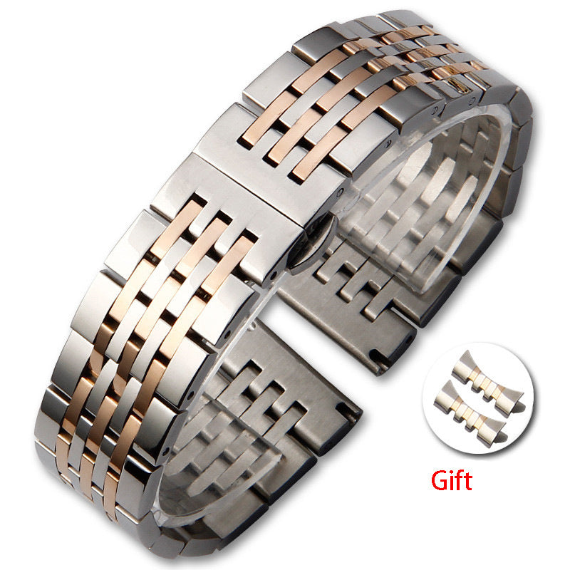 Stainless Steel Solid Seven Beads Strap