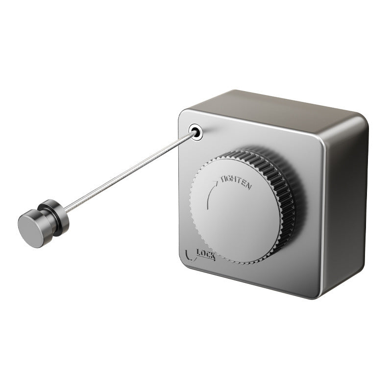 Wall Hanging Laundry Line Household Wire Telescopic Clothesline Rust-Proof Anti-Sagging Laundry Line For Indoor Outdoor Clothes Drying Rack