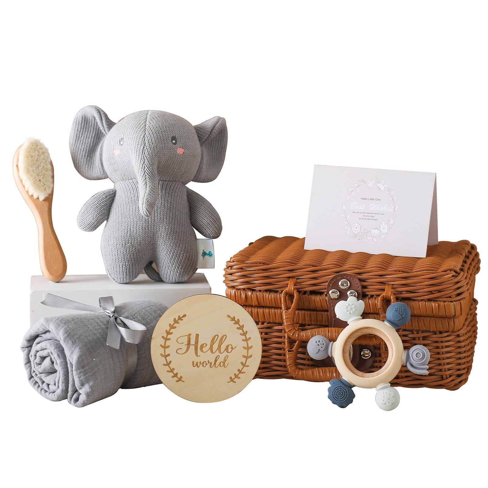 Baby Full-year Photo Commemorative Bath Doll Set