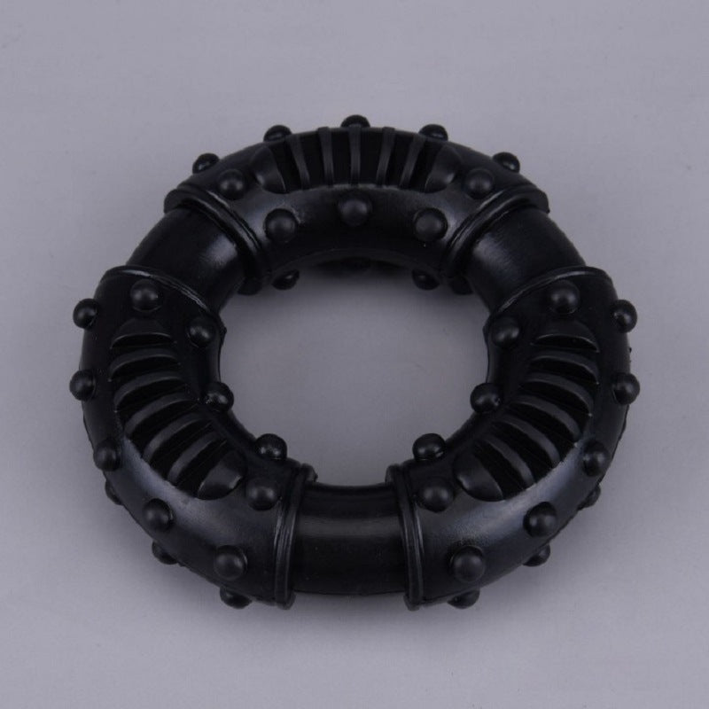 Pet Supplies Chewing Teeth Cleaning Teeth Rubber Interactive Circle Dog Toy Donut Donut Pet Toy