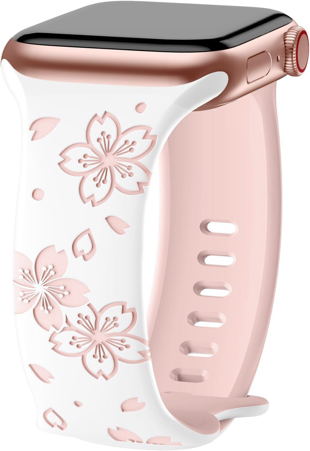 Laser Carving Embossed Castle Paradise Paisley Strap