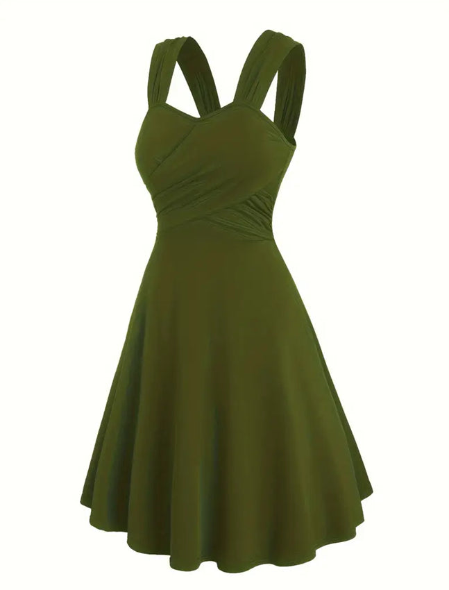 Green Waist Dress