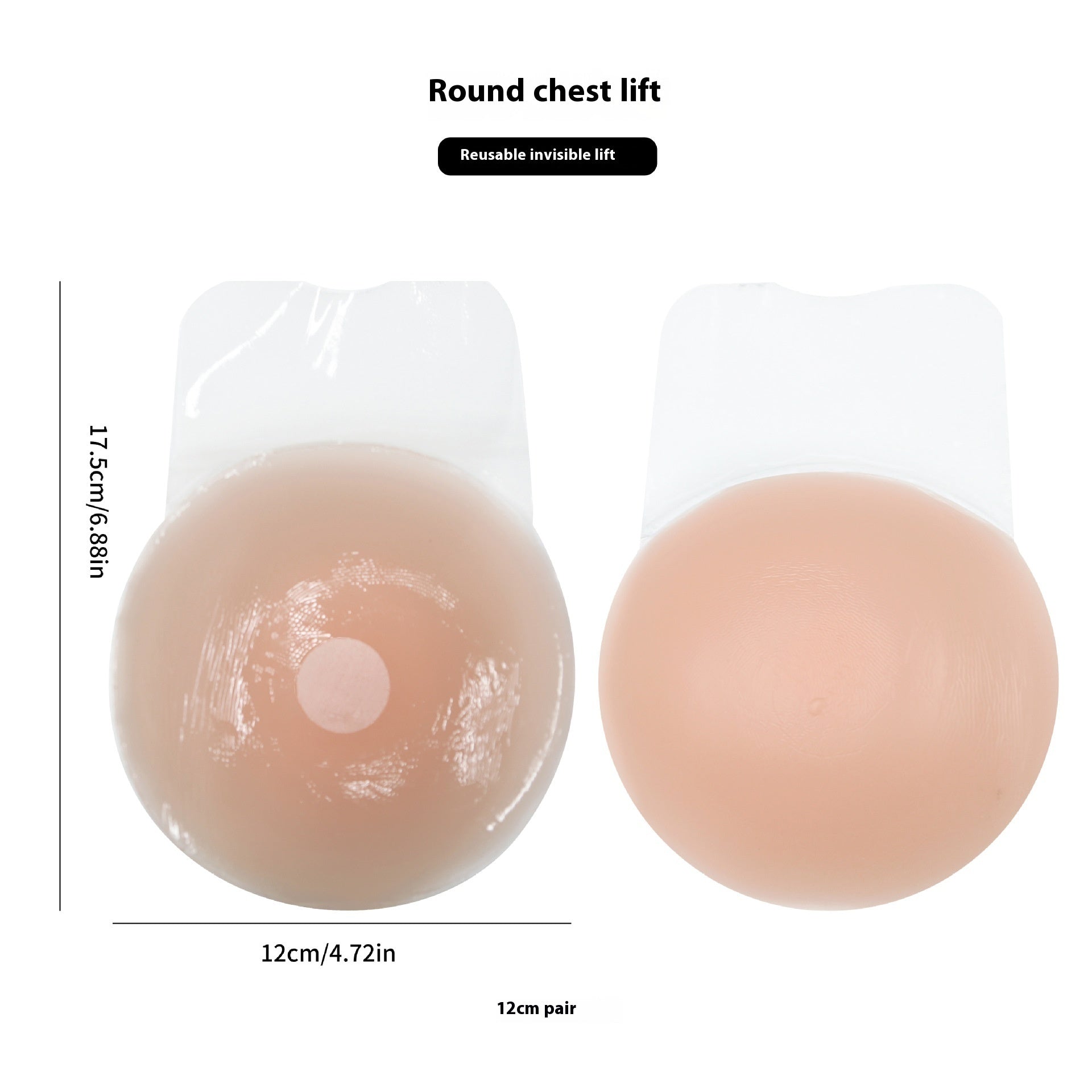 Silicone Nudebra Nipple Coverage Invisible