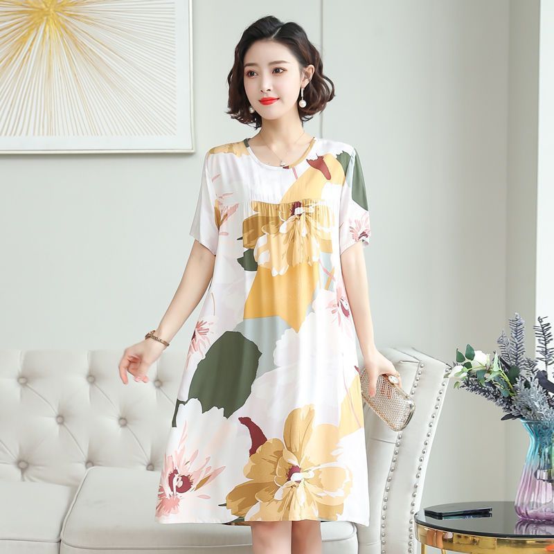 Summer Pajamas Plant Flower Dress