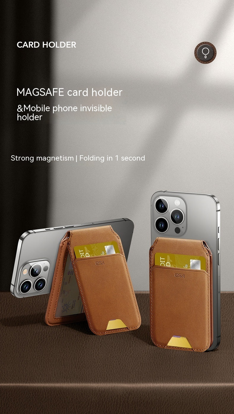Applicable To Magnetic Magsafe Mobile Phone Card Clamp Anti-lost Findmy