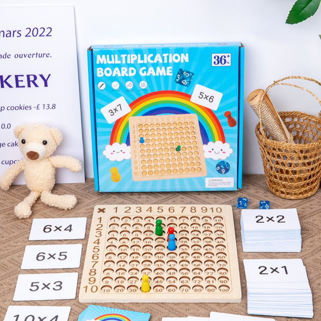 Ninth Multiplication Formula Table Reciting Game Children's Toys