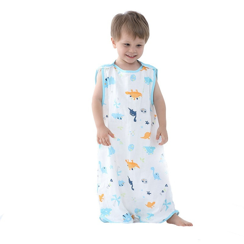 Long Sleeve Four-layer Bamboo Cotton Gauze Sleeping Bag