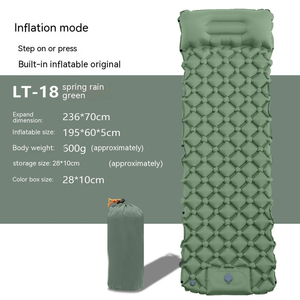 Outdoor Ultra-light Inflatable Mattress TPU Multi-person