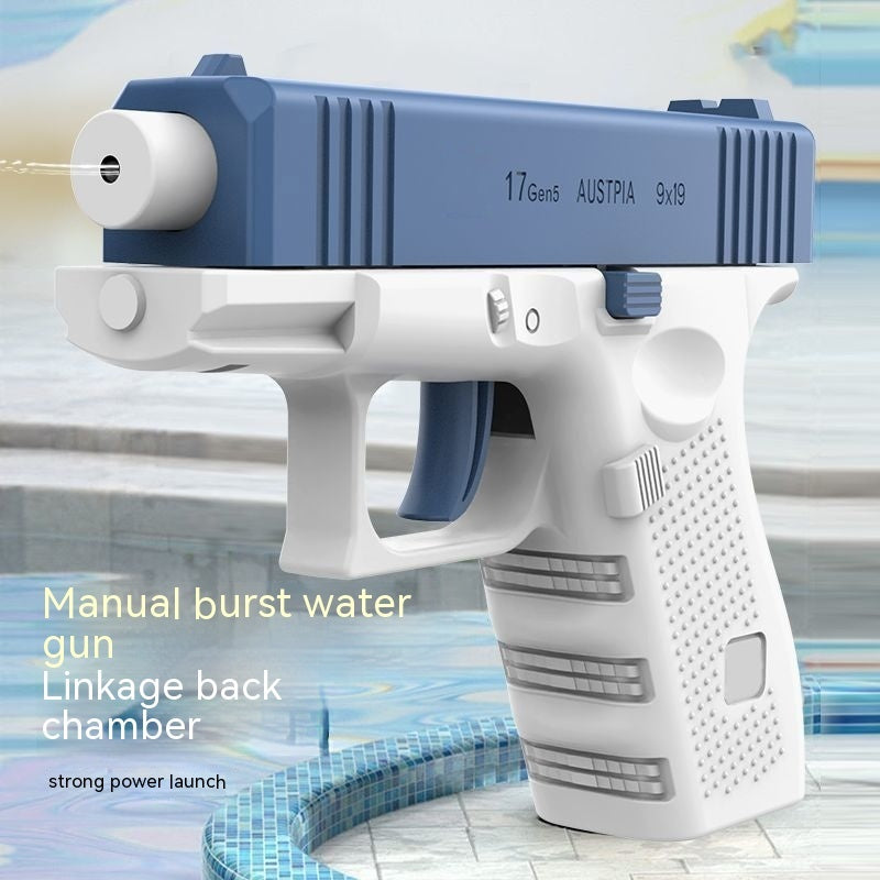 Water Gun Toy New Automatic Continuous Hair Children Automatic Water Spray
