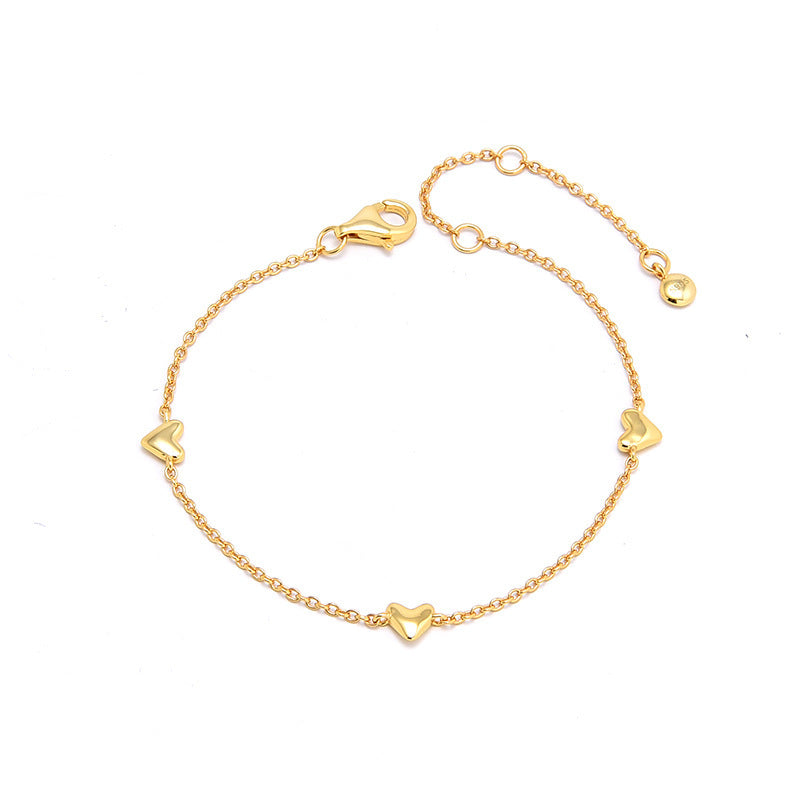 S925 Silver Plated Monica Small Wish Necklace