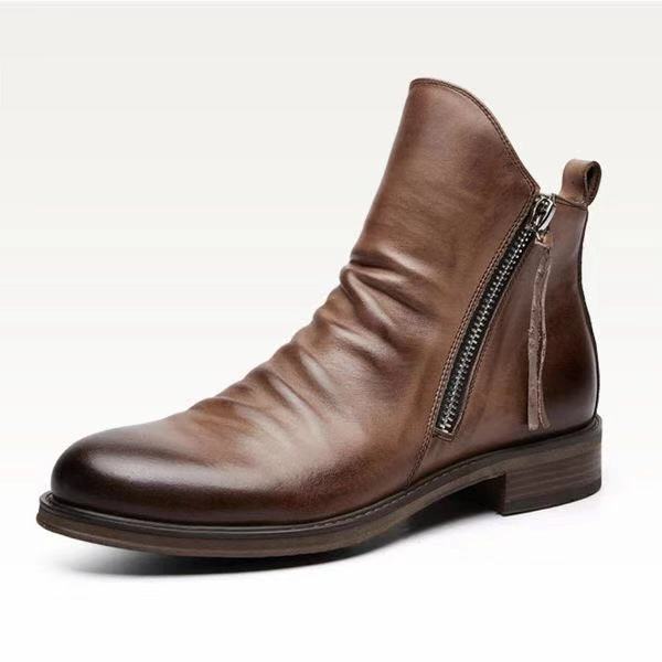 Casual men's short boots