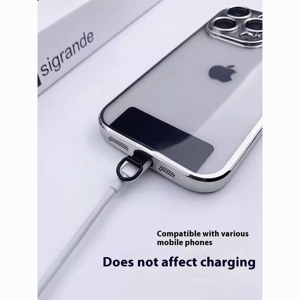 Metal Clip Non-top Shell Does Not Affect Charging Hanging Piece Lightweight Pendant