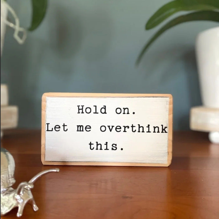 English Letters Desktop Ornaments