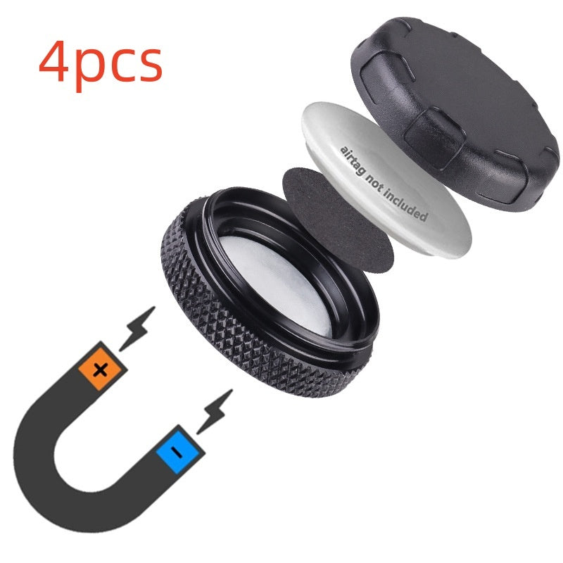 Airtag Burglary-proof Cell Phone Stand Magnetic Protective Cover