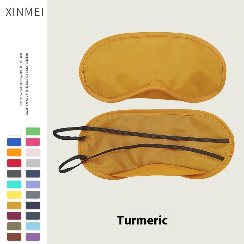 Polyester Shading Eye Mask Aviation Gift Color Game Disposable Travel Eye Shield