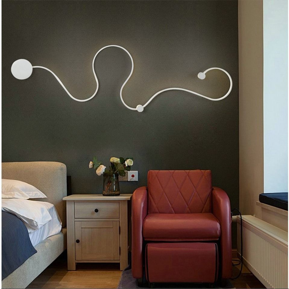 Bedroom Bedside Led Wall Lamp Corridor Aisle Light