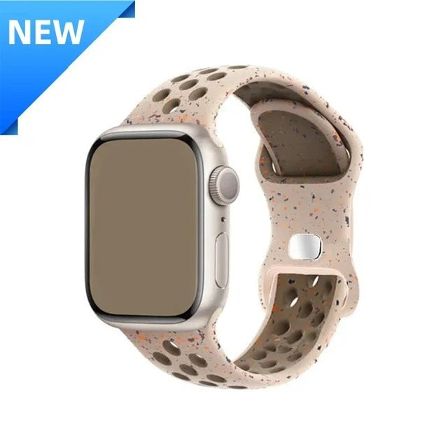 Sports Silicone Two-tone Replace Wristband