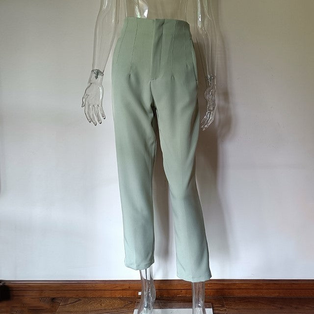 Women's Casual Fashion Straight Leg Pants