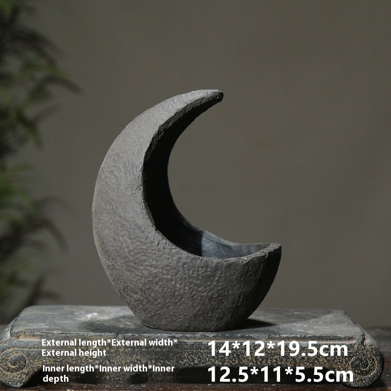 Purple Clay Flower Pot Southern Barbarian Alien Creativity