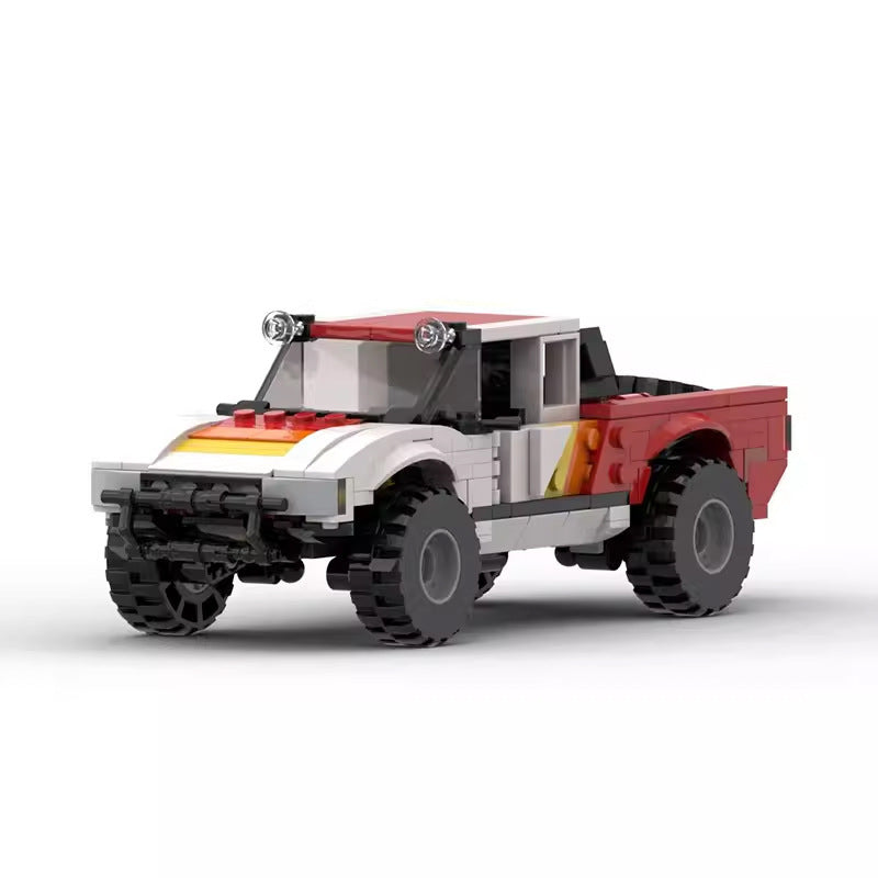 Compatible With Small Particles Diy Assembled Building Block Toys Truck Trolley Model Gift Decoration
