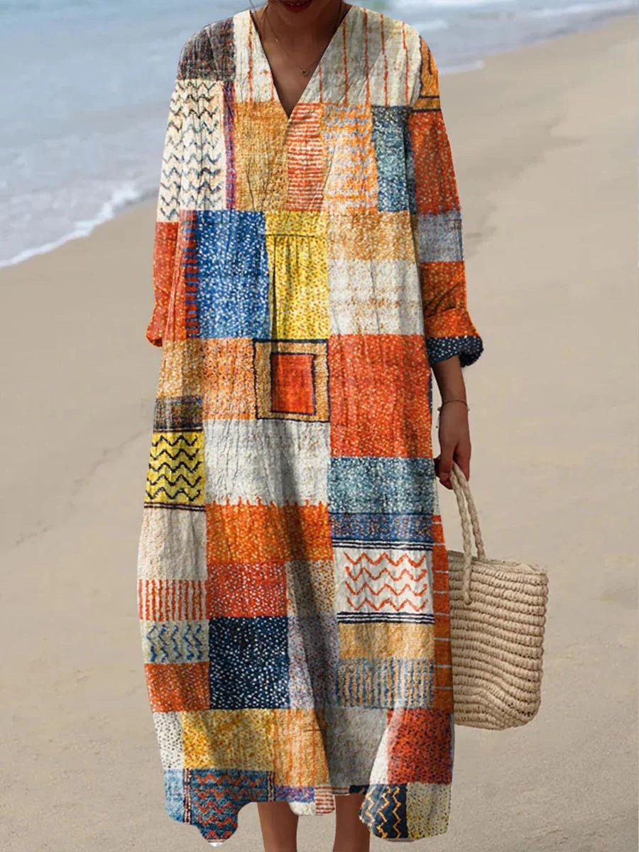 Women's Long Sleeve Shirt Dress