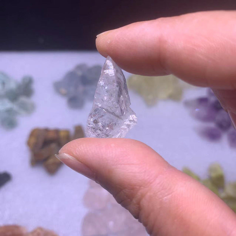 Natural Crystal Raw Crushed Stone Amethyst Powder Crystal Drilling