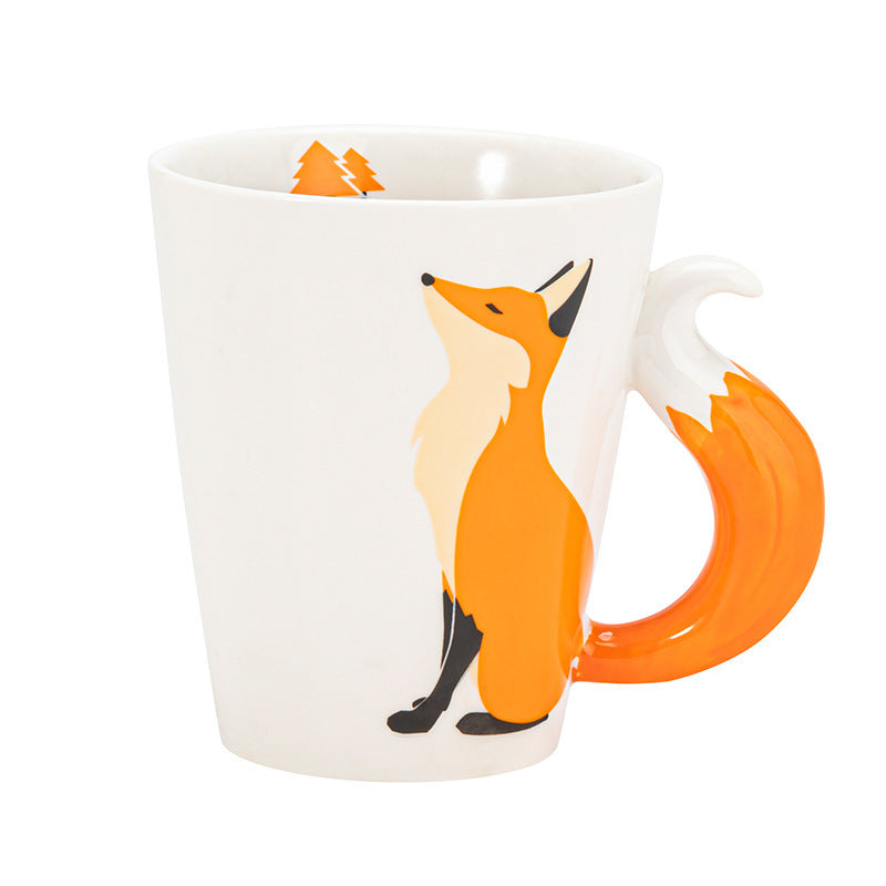 Ceramic Fox Mug Creative Personality