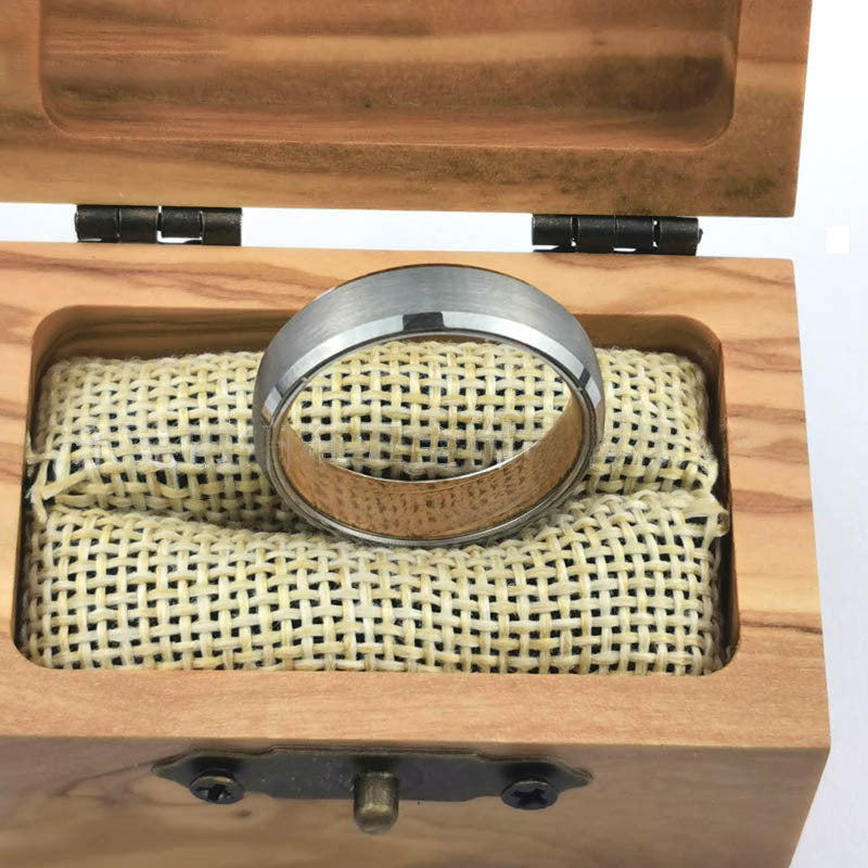 Men Tungsten Carbide Ring Engagement Wedding