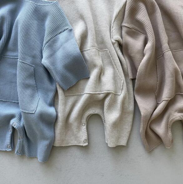 Long Sleeve One-piece Hidden Hook Baby Comfortable Romper