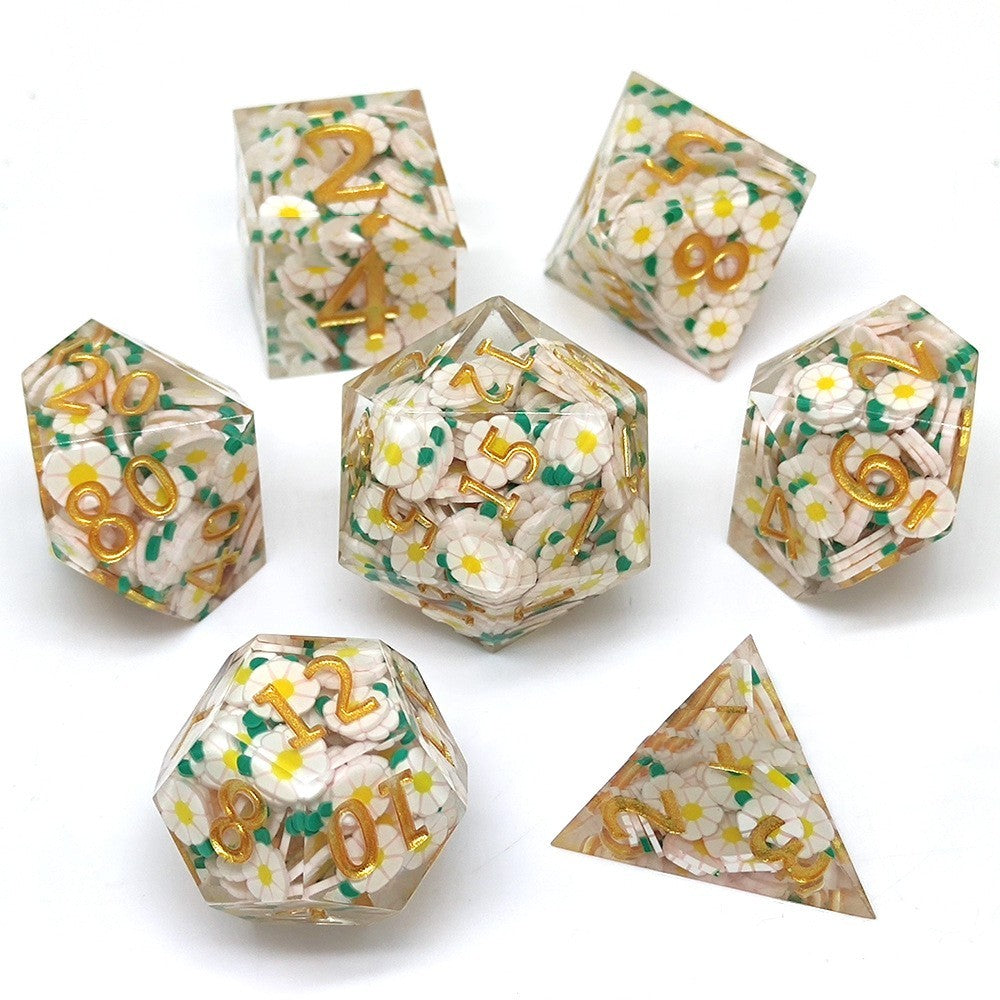 Luminous Resin Dice DND Board Game